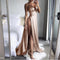 KANCOOLD Dress High-Split Maxi Se Xy Women Solid Evening Party Dresses Clubwear Long Sleeveless Dress Women 2021jul31 - ROUTINE FASHION